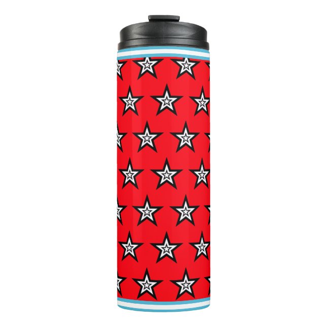 Garrafa Térmica American Star Pattern Tumbler (Frente)