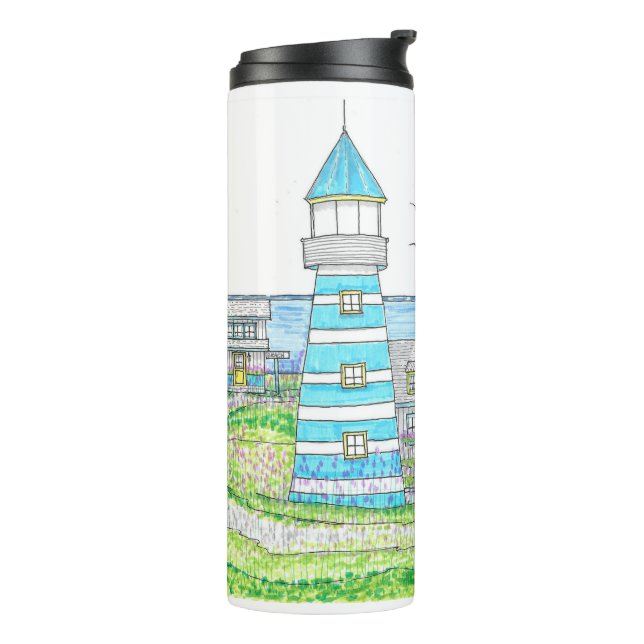 Garrafa Térmica Americana 2 Tumbler térmico simples (Giro à esquerda)