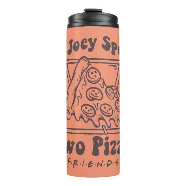 Garrafa Térmica AMIGOS™ | Cotação Joey Pizza (Frente)