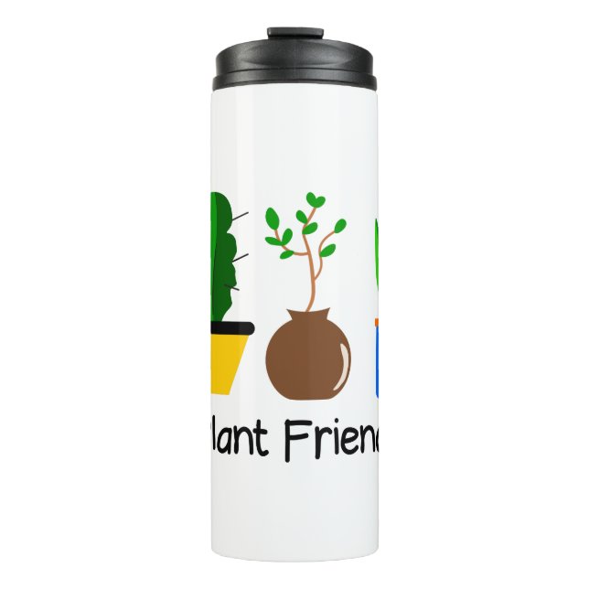 Garrafa Térmica amigos das plantas (Frente)