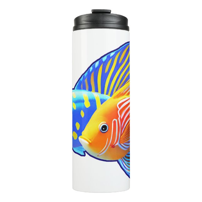 Garrafa Térmica Amigos de Peixe Doce (Frente)