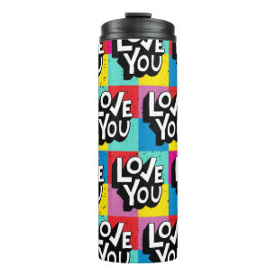 Garrafa Térmica Amo-te: Namorados de Mão