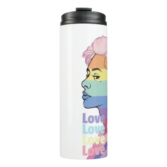Garrafa Térmica Amor é Amor (Frente)
