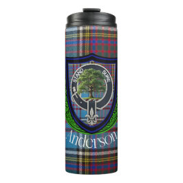 Garrafa Térmica Anderson Scottish Clan Tartan e Crest