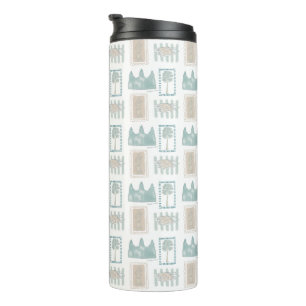 Garrafa Térmica Angkor Wat inspirou um tumbler de padrão perfeito