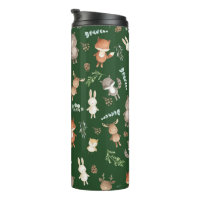 Animais da Floresta Verde Bonitos Florestam Amigos