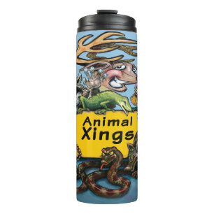 Garrafa Térmica Animais Xings