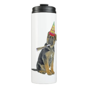 Garrafa Térmica Aniversário do german shepherd