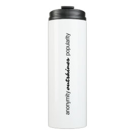 Garrafa Térmica Anonymity Thermal Tumbler