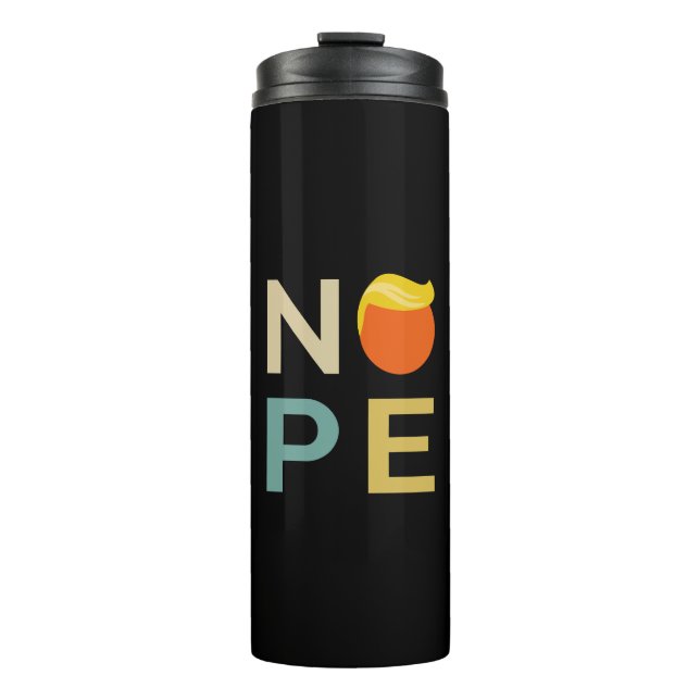 Garrafa Térmica Anti-Trump - Nope Edition III (Frente)