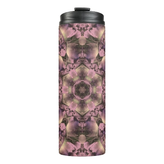 Garrafa Térmica Antiguidade Rosa Vitoriana (Frente)