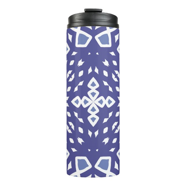 Garrafa Térmica Antique portuguese azulejo ceramic. Original desig (Frente)