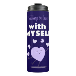 Garrafa Térmica Apaixonando-me pelo meu próprio amor