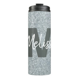 Garrafa Térmica Aparência de metal galvanizado personalizada