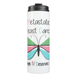 Garrafa Térmica Apoio ao cancer de mama metastático