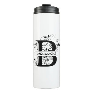 Garrafa Térmica Aproveite seu café com seu monograma personalizado