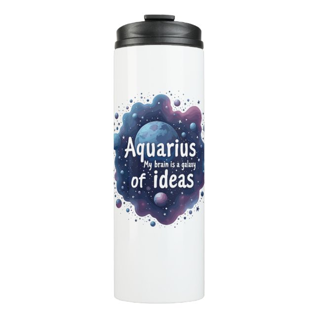 Garrafa Térmica Aquarius Galaxy of Ideas Design (Frente)