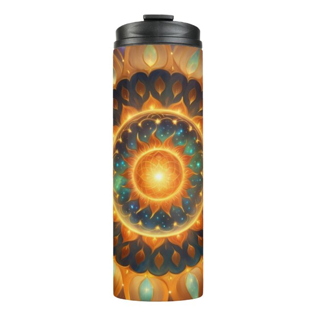 Garrafa Térmica Aqui vem o Sol (Frente)