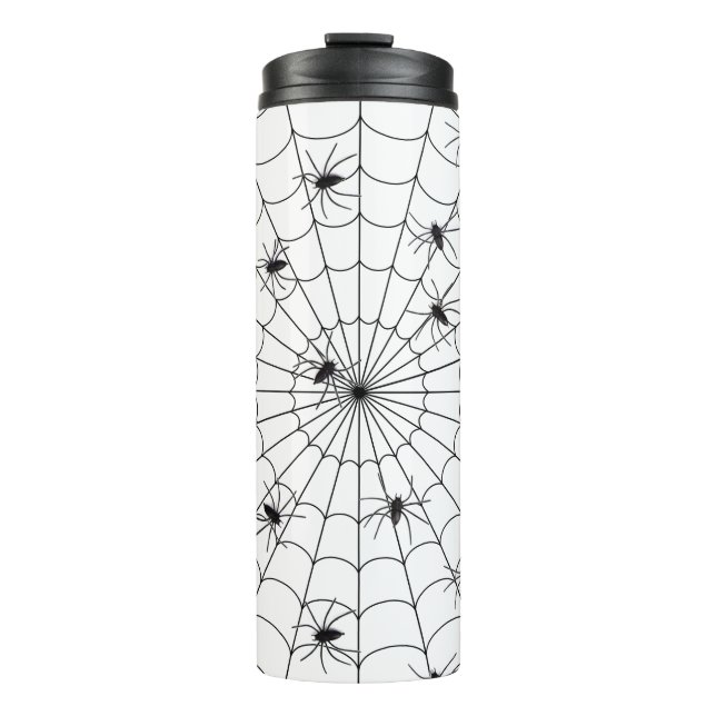Garrafa Térmica Aranhas e Web (Frente)