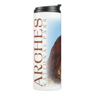 Garrafa Térmica Arches Tumbler, Caneca de viagem do Parque Naciona