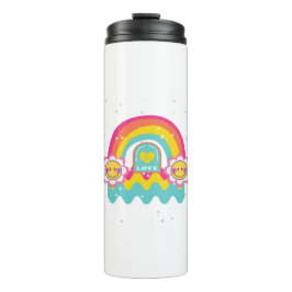 Garrafa Térmica Arco-íris se ame