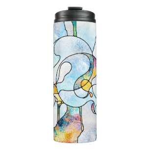 Garrafa Térmica Arcos Arco-Íris. Unidade da série de vidro reves