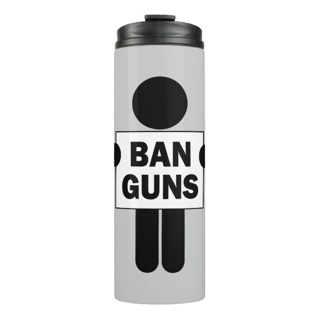 Garrafa Térmica Armas Ban (Frente)