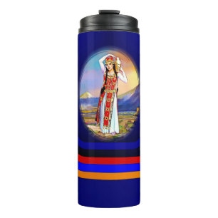 Garrafa Térmica Armenian Girl Thermal Tumbler