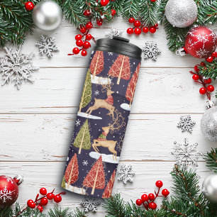 Garrafa Térmica Arrendoras Whimsical Woodland Winter