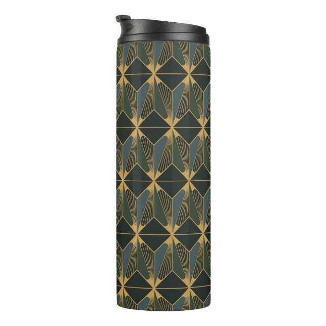 Garrafa Térmica Art Deco Thermal Tumbler (Rotação à direita)
