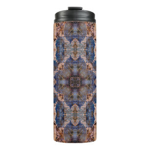 Garrafa Térmica art nouveau geometric ornamental vintage pattern i