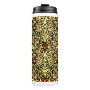 Garrafa Térmica Art Nouveau Wallpaper Tumbler térmico