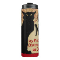 Arte Antiga Modernista, Ce Soir Chat Noir Gato Pre