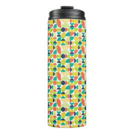 Garrafa Térmica Arte da Abstrato de Imagem Moderna do Século Médio