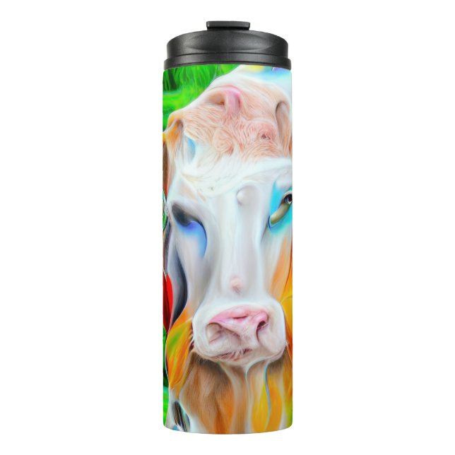 Garrafa Térmica Arte de Fazenda Surreal (Frente)