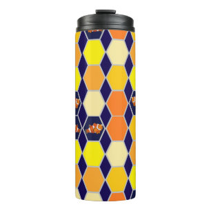 Garrafa Térmica Arte Desenhada À Mão