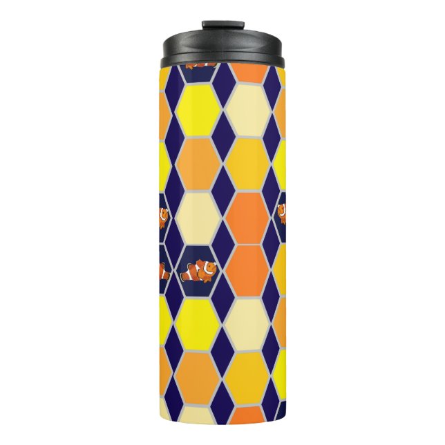 Garrafa Térmica Arte Desenhada À Mão (Frente)