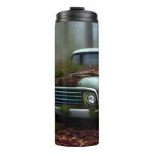 Arte Digital Caminhão Abandonada