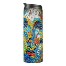 Garrafa Térmica Arte inspirada em Heather Wycuff
