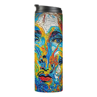 Garrafa Térmica Arte inspirada em Heather Wycuff