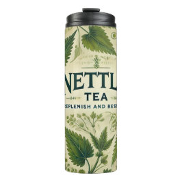 Garrafa Térmica Arte Nettle Tea Design AI