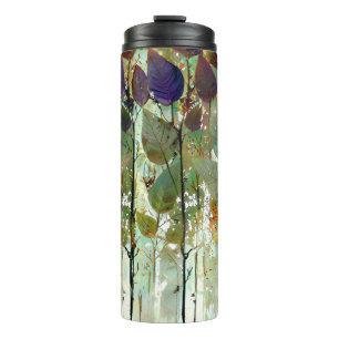 Garrafa Térmica Artsy leafy Forest Unisex design