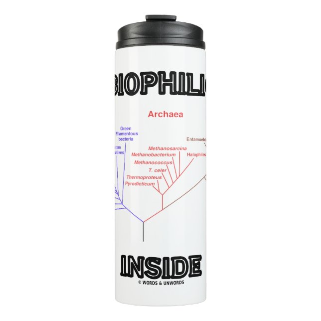 Garrafa Térmica Árvore Biofílica de Dentro Phylogenética da Biolog (Frente)