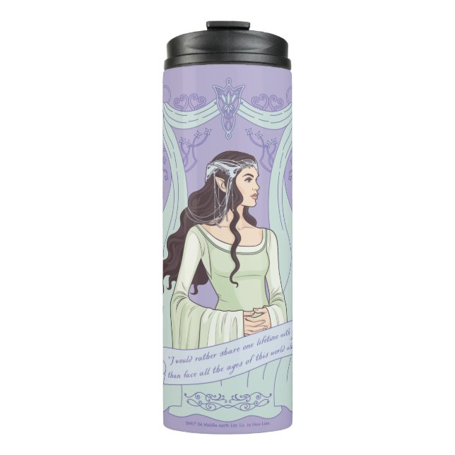 Garrafa Térmica ARWEN™ "Compartilhe Uma Vida Com Você" Gráfico (Frente)