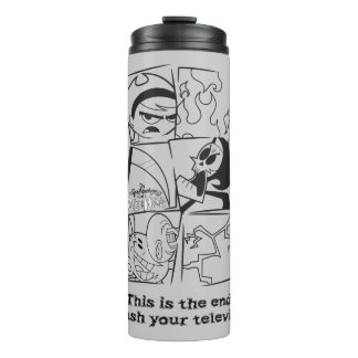 Garrafa Térmica As Aventuras Grim de Billy & Mandy - O Fim