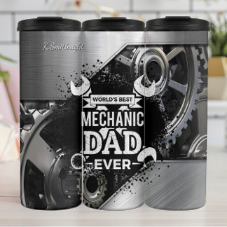 Garrafa Térmica As melhores engrenagens mecânicas de Pai do mundo