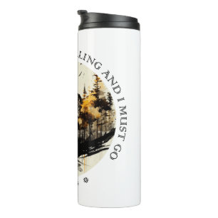 Garrafa Térmica As montanhas estão chamando - Tumbler