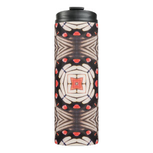 Garrafa Térmica Asas de borboleta: Belo padrão sem costura