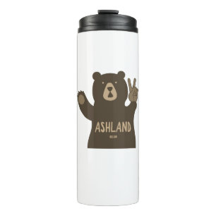 Garrafa Térmica Ashland Oregon Peace Bear