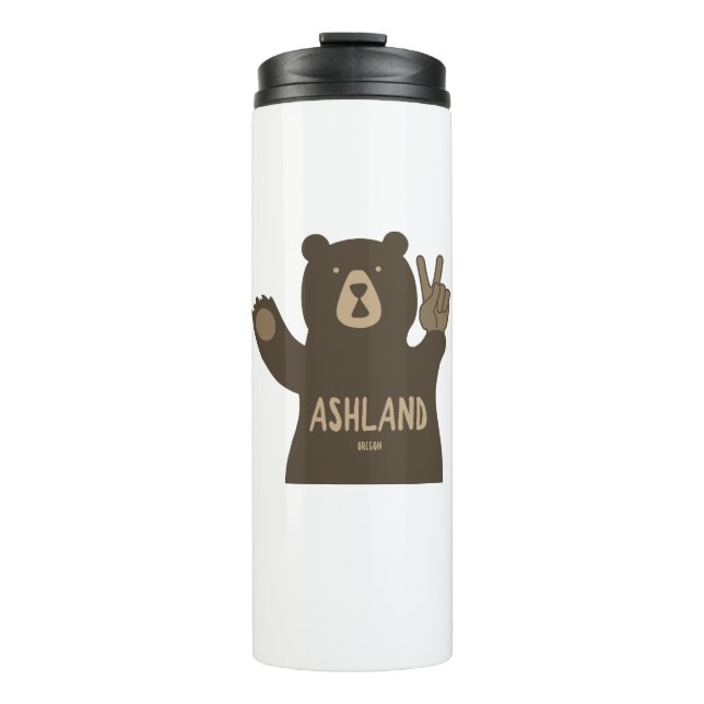 Garrafa Térmica Ashland Oregon Peace Bear (Frente)